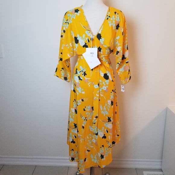 DVF eloise marigold wrap dress XS - Picture 5 of 5